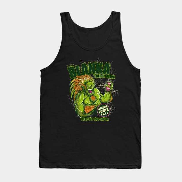 BLANKA ENERGY DRINK Tank Top by FernandoSala